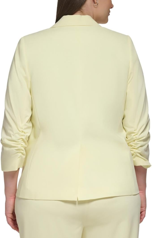 KASPER Plus Size Yellow Blazer 24W - Women's Office Jacket - Image 2