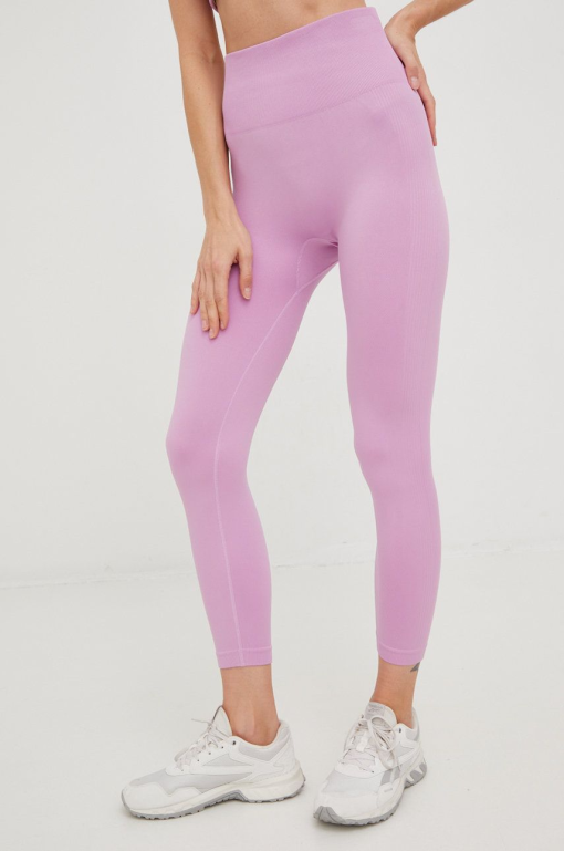 DKNY Sport Seamless Leggings - Lilac XS - Women's Workout Pants