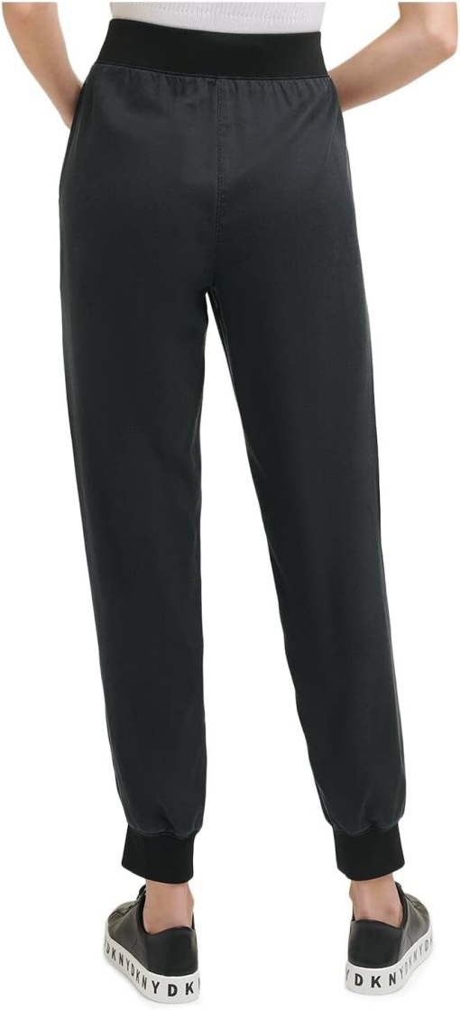 DKNY Black Jogger Pants - Women's XL - Casual Pants - Image 2