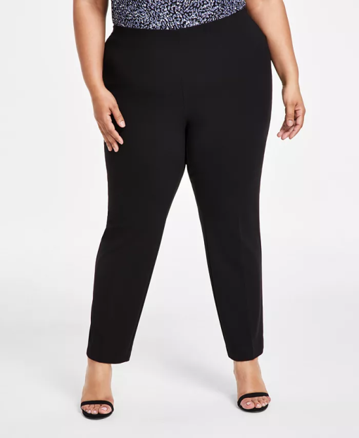 Bar III Plus Size Black Pants 18W - Women's Dress Pants