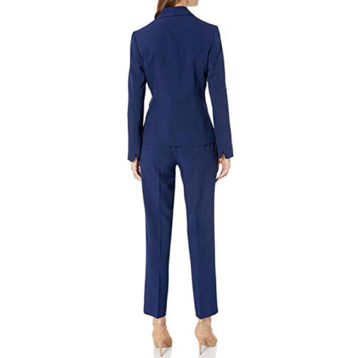 Tahari Asl Women's Blue Pant Suit Size 14 - Work Outfit - Image 2