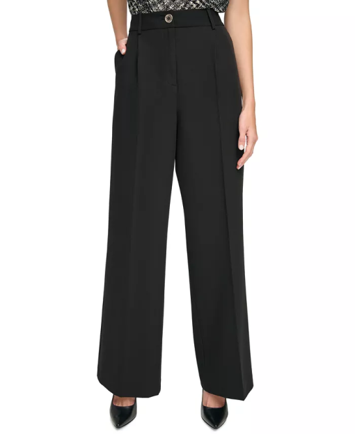 Tommy Hilfiger Black Wide Leg Dress Pants - Size 16 - Women's