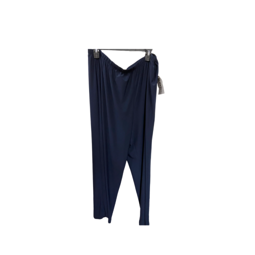 R&M Richards Navy Blue Plus Size Pants - Women's Dress Pants