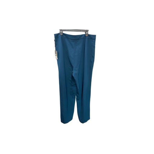 DKNY Teal Wide Leg Pants Size 18 - Women's Trousers - Image 2