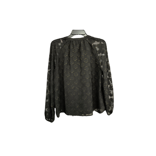 Nanette Lepore Black Floral Blouse - Size M - Women's Top - Image 2