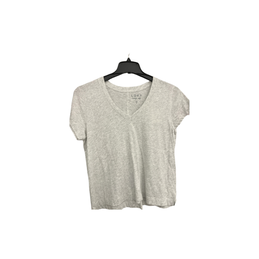 Gray Crew Neck T-Shirt Size 12 - A28 - Women's Tops