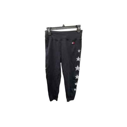 Tommy Hilfiger Black Star Leggings - Women's Small - Activewear