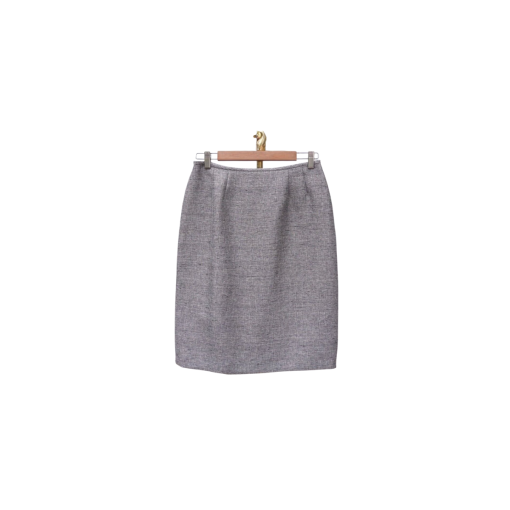 Le Suit Gray Pencil Skirt Size 14 - Women's Work Skirt