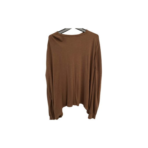 MOON Brown Long Sleeve Top XL - Women's Shirts & Blouses - Image 2