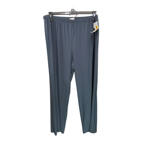 R&M Richards Gray Plus Size Pants Women's Trousers - XL