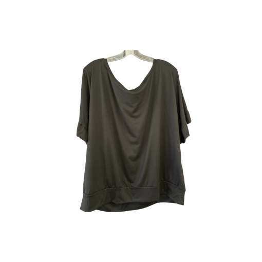 24Seven Black Dolman Sleeve Top Plus Size Blouse - Fashion - Image 2