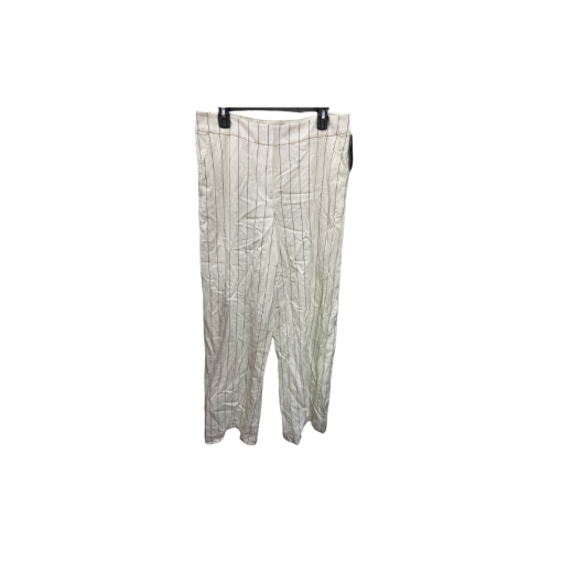 Tahari ASL White Pinstripe Pants Size 12 - Women's Trousers