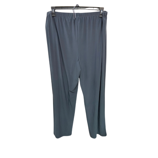 R&M Richards Gray Plus Size Pants Women's Trousers - XL - Image 2