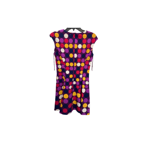 London Times Petite Purple Polka Dot Dress Size 6P - Party Dress - Image 2