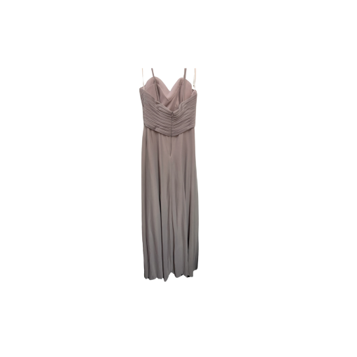 Simply Taupe Chiffon Bridesmaid Dress Size 2 - Wedding Guest - Image 2