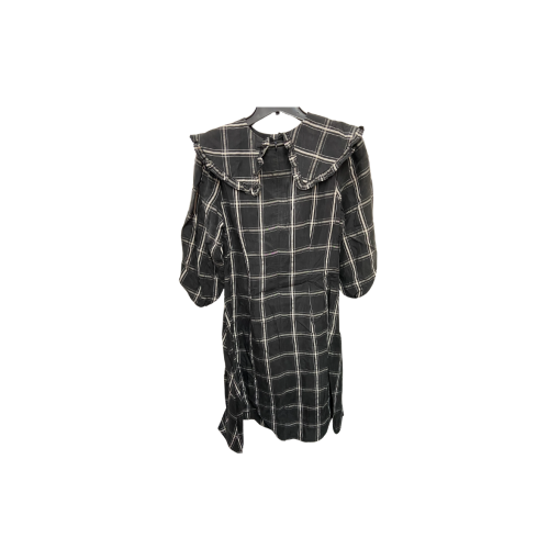 Black Plaid Dress Size M | Women's Fashion | Category Keyword - Image 2