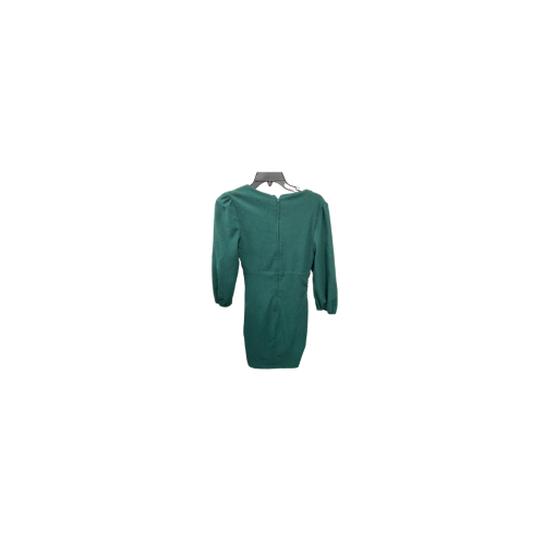 City Studio Green Ruched Dress Size 3 - Women's Mini Dress - Image 2