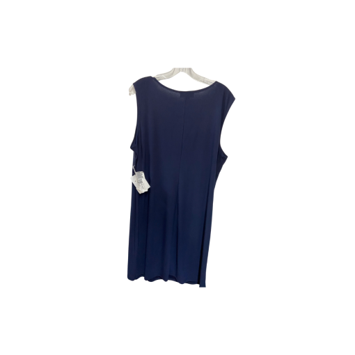 R&M Richards Navy Sleeveless Dress Size 18 - Cocktail Party Wear - Image 2