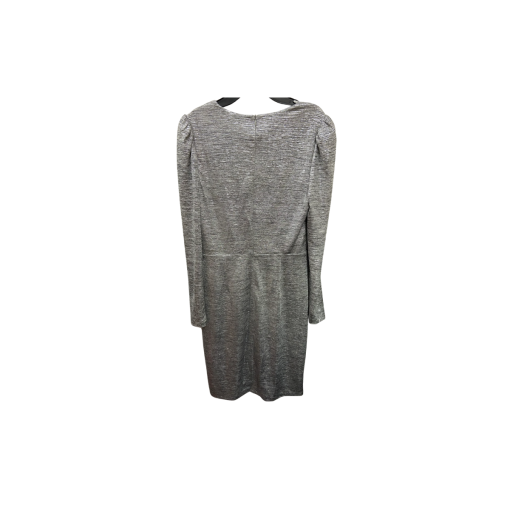 Jessica Howard Silver Dress Size 10 - Cocktail Party Outfit - Image 2