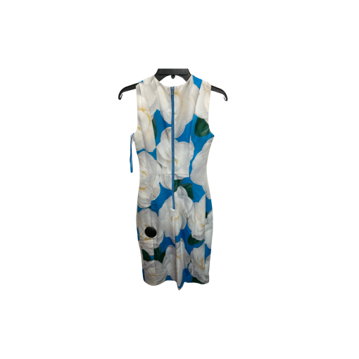 Karl Lagerfeld Blue Floral Dress - Sleeveless - No Size - Cocktail Dress - Image 2