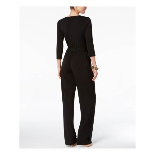 NY Collection Black Petite Jumpsuit - Women's Clothing - Image 2