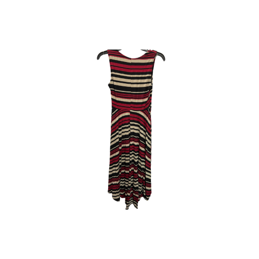 Signature by Robbie Bee Striped Dress Black Red PS - Midi Dress - Image 2