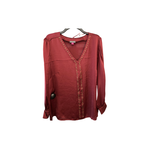 Vince Camuto Burgundy Blouse Size 1X | Women's Tops | New