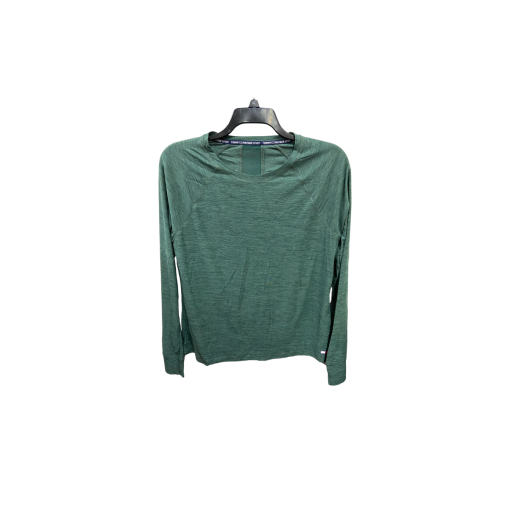 Tommy Hilfiger Sport Green Long Sleeve Shirt XL - Workout Top