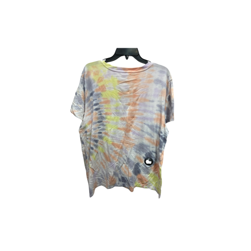 Calvin Klein Tie Dye V-Neck T-Shirt 3X Women's Top - Image 2