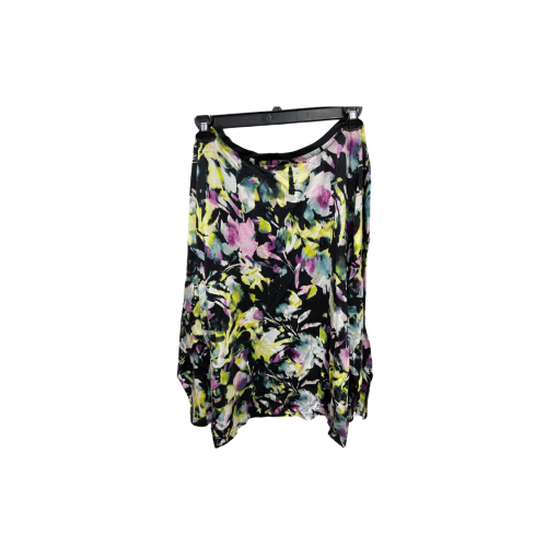 Calvin Klein Floral Print Top 3X Black Women's Blouse - Image 2