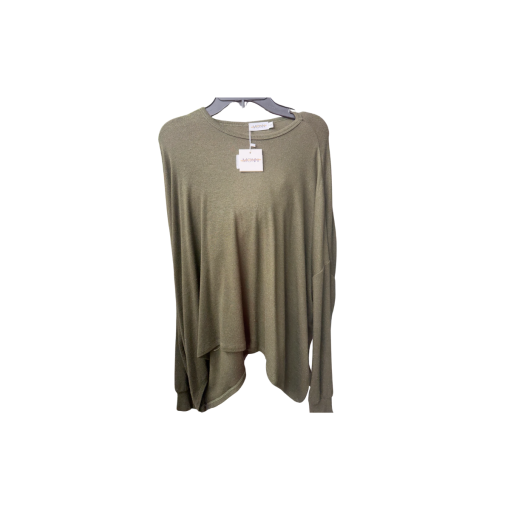 MONN Olive Green Sweater Top Small | Women's Knitwear