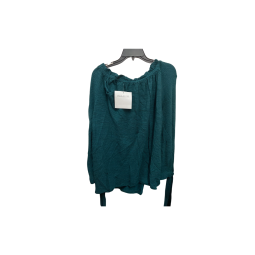 Zac & Rachel Teal Off-Shoulder Blouse - Women's Top - Image 2