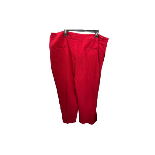 BAR III Red Wide Leg Pants Plus Size 20W - Women's Trousers - Image 2