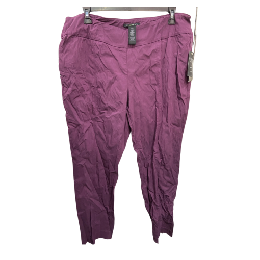 INC International Concepts Plus Size Purple Pants - Women's Trousers