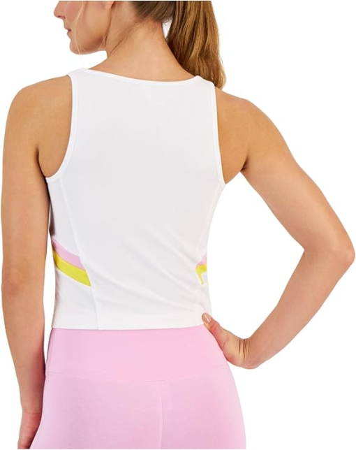 ID Ideology White Colorblock Tank Top - XX-Large - Workout Top - Image 2