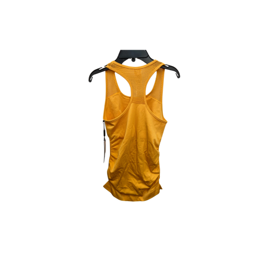 DKNY Sport Yellow Mesh Tank Top - Medium - Workout Clothes - Image 2