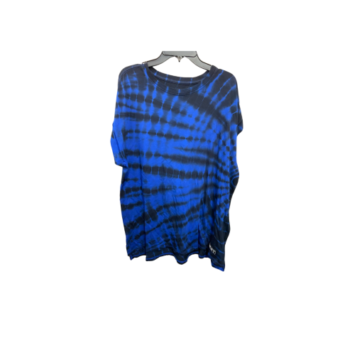 DKNY Sport XS Blue Tie Dye T-Shirt | Women's Tops