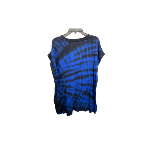 DKNY Sport XS Blue Tie Dye T-Shirt | Women's Tops - Image 2