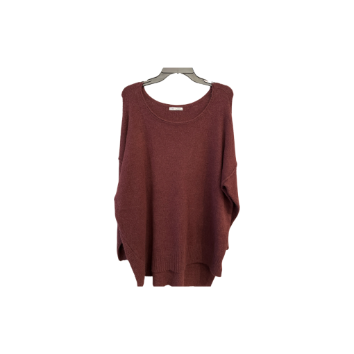 DEX Burgundy Sweater 1X Women's Tops |  | Plus Size