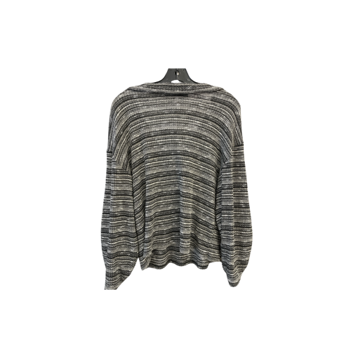 Vince Camuto Black Striped Sweater Small - Women's Knitwear Top - Image 2