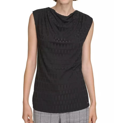 Calvin Klein Black Sleeveless Top 1X - Women's Blouse