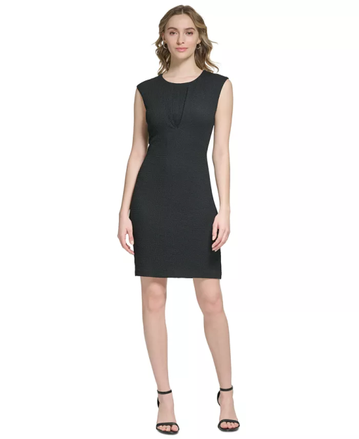 Calvin Klein Black Sheath Dress XL - Women's Cocktail Dress