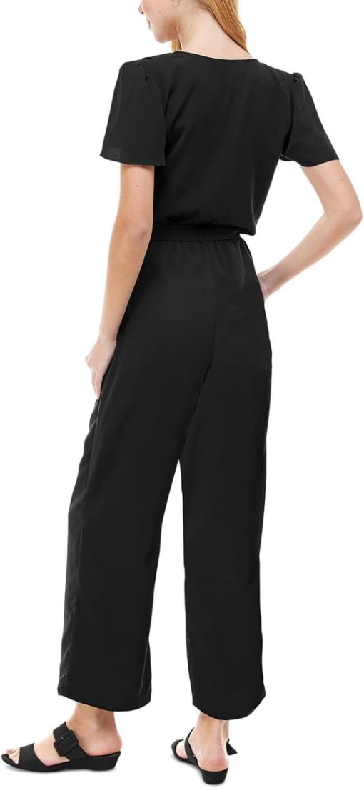 Bebop Black Ruffled Jumpsuit - XL - Women's Jumpsuits & Rompers - Image 2