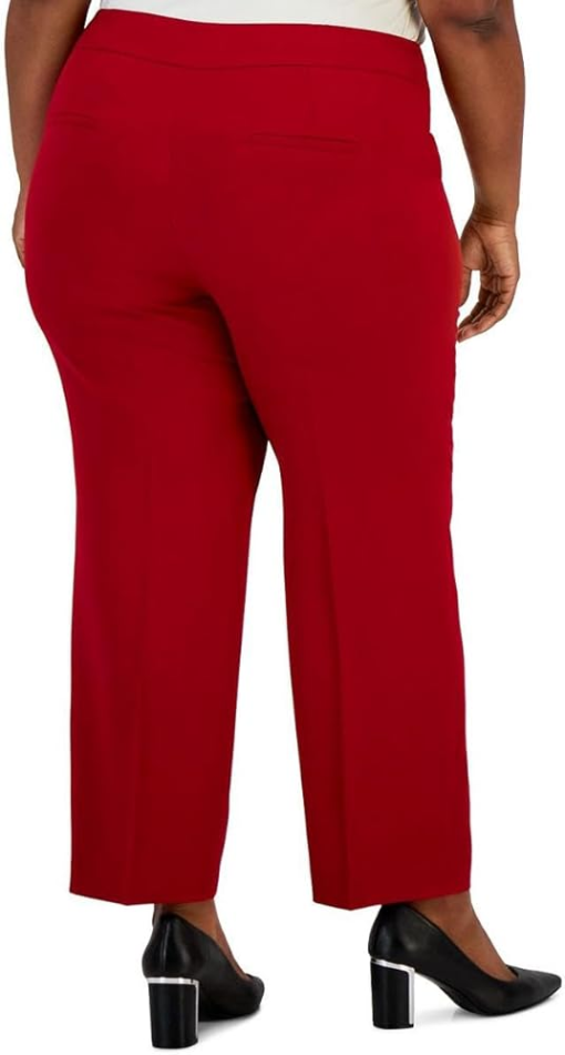 Kasper Plus Red Pants 14W - Women's Dress Pants - Image 2