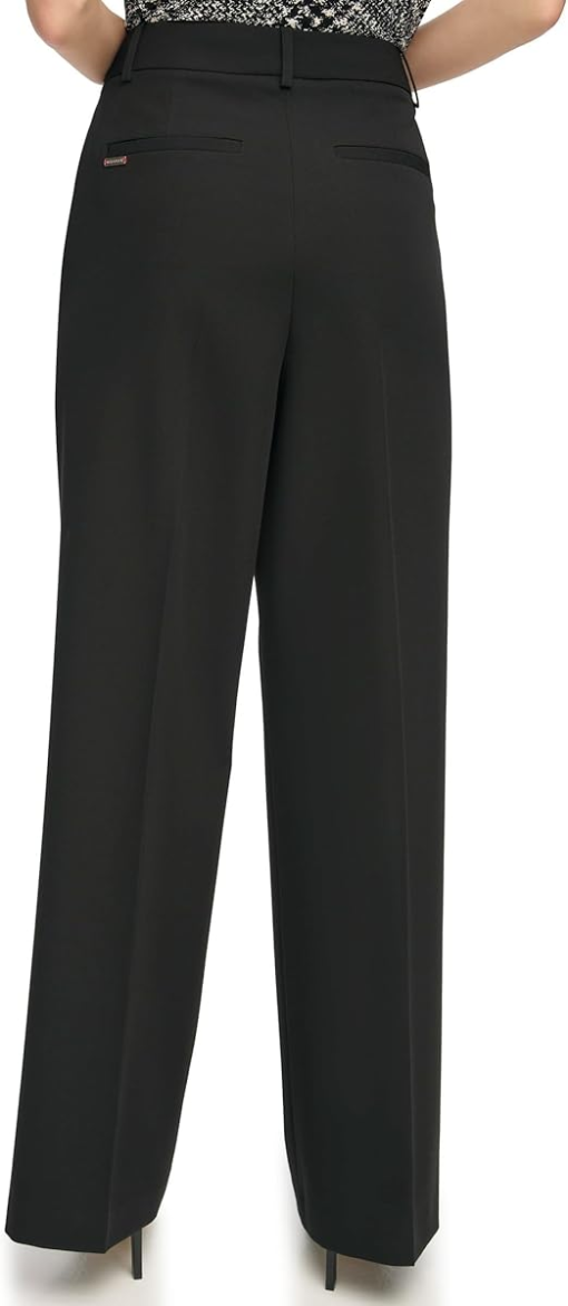 Tommy Hilfiger Black Wide Leg Dress Pants - Size 16 - Women's - Image 2