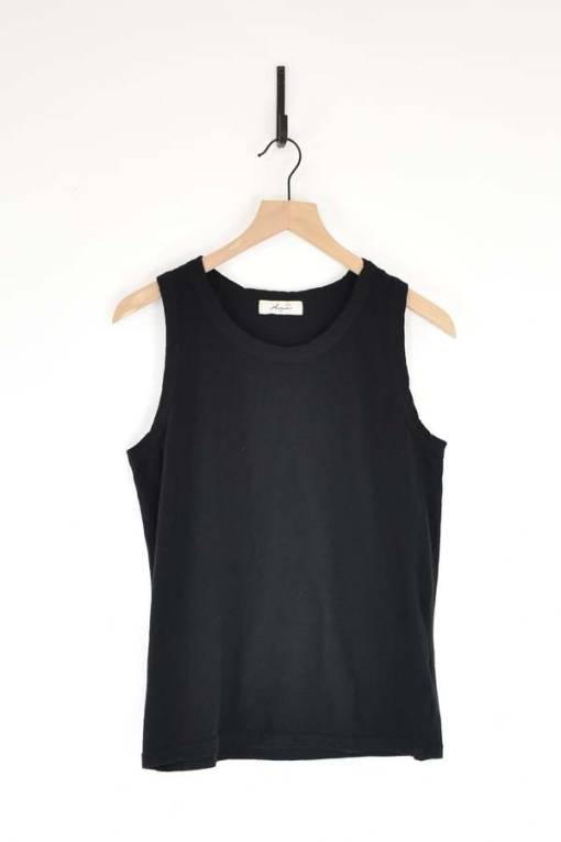 ICHI Black Tank Top Small - Women's Sleeveless Shirt