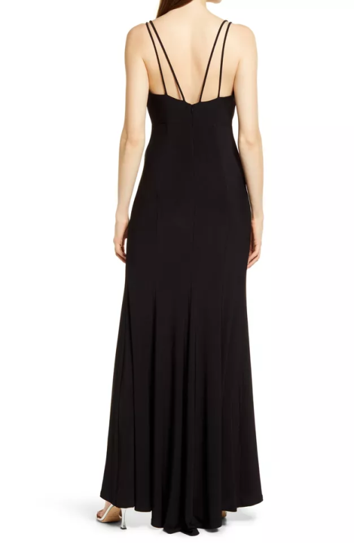 Jump Apparel Black Maxi Dress Size 3/4 - Formal Gown - Image 2