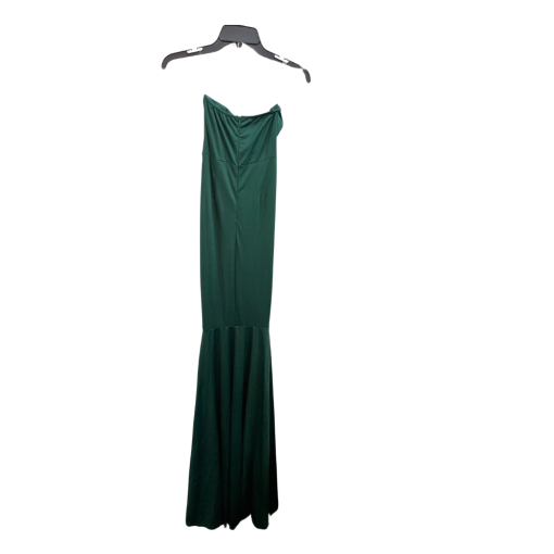 Miss ORD Emerald Green Off-Shoulder Maxi Dress - XS - Formal Gown - Image 2