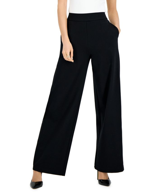 I.N.C. Black Wide Leg Pants - Women's Size S - Dress Pants