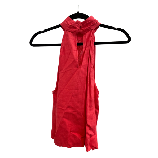 Bagatelle Red Sleeveless Top - Size M - Women's Blouse